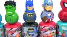 WEEBLE WOBBLES Rockerz with SUPERMAN, BATMAN, SPIDERMAN, Captain America FASHEMS MASHEMS Toys