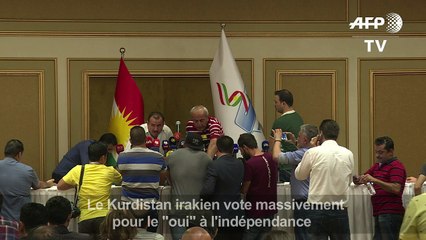 Kurdistan irakien/référendum: plus de 92% pour le "oui"