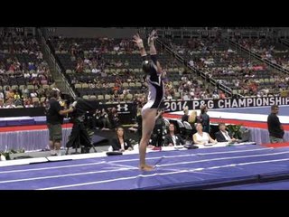 Jazmyn Foberg - Vault - 2014 P&G Championships - Jr. Women Day 1