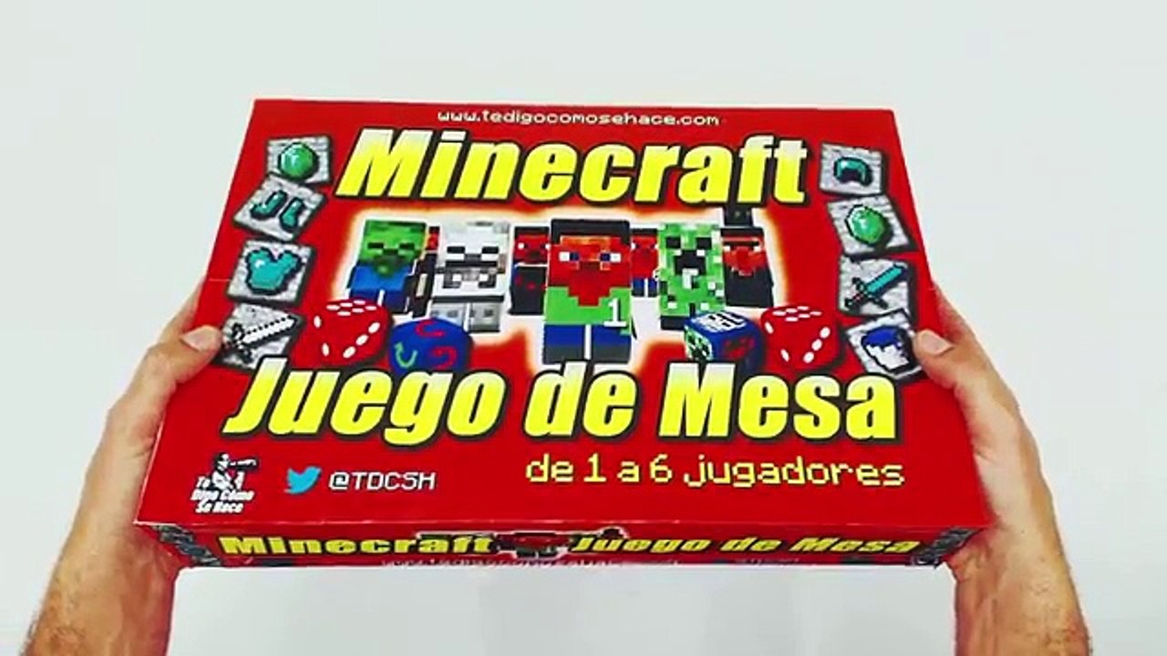 Juego de Mesa de Minecraft (caja), cómo se hace