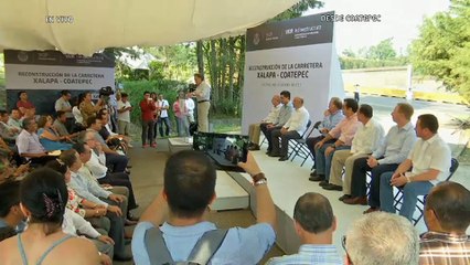 Otra mentira más de Yunes, la reconstrucción de la autopista Xalapa-Coatepec