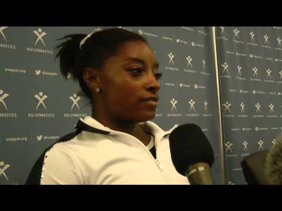 Simone Biles - Interview - 2014 P&G Championships