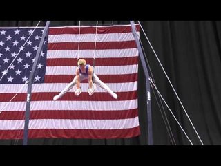 Shane Wiskus - Still Rings - 2014 P&G Championships - Jr. Men Day 1