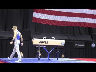 Shane Wiskus - Pommel Horse - 2014 P&G Championships - Jr. Men Day 1