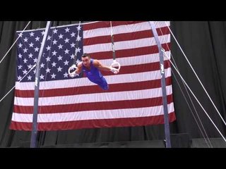 Brandon Wynn - Still Rings - 2014 P&G Championships - Sr. Men Day 1