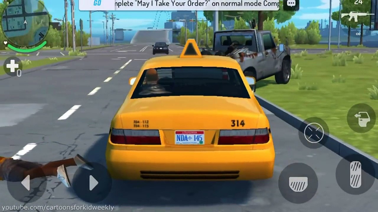 Gangstar New Orleans - Funny Crazy Moments In Free Roam - iOS/Android Gameplay