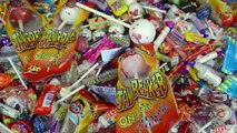 Super Sour Candy & Sweets Giant Party Pack Giant Jawbreaker Lollipops Candy Review