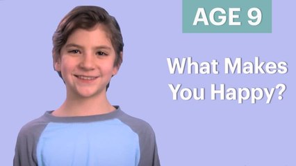 70 People Ages 5-75 Answer: What Makes You Happy?