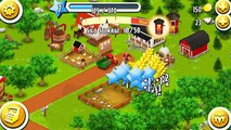 Lets Play Hay Day! Level 7 & 8 | Popcorn Machine, Mailbox & Towns People