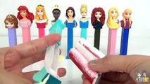 Disney Princess PEZ Candy Dispensers with Frozen Anna, Elsa, Jr. Sofia, Ariel & More / TUYC