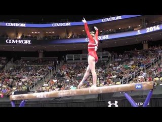 Mykayla Skinner - Balance Beam - 2014 P&G Championships - Sr. Women Day 2