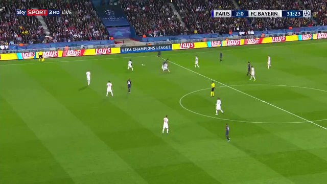Edinson Cavani Goal HD - Paris SG 2-0 Bayern Munich 27.09.2017