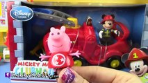 Peppa Pigs Cooking Class Catches FIRE + Surprise Treats! by HobbyKidsTV