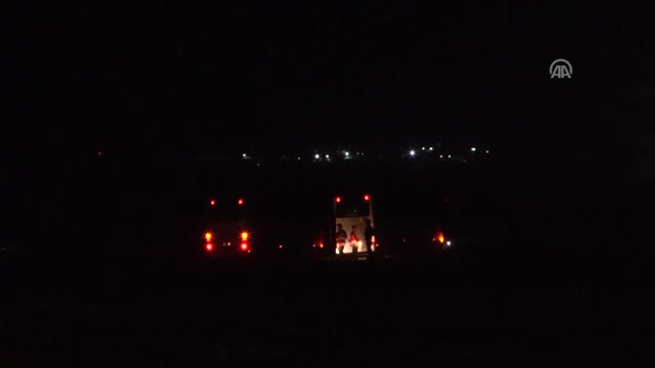 Silopi-Habur Bölgesinde Gece Tatbikatı