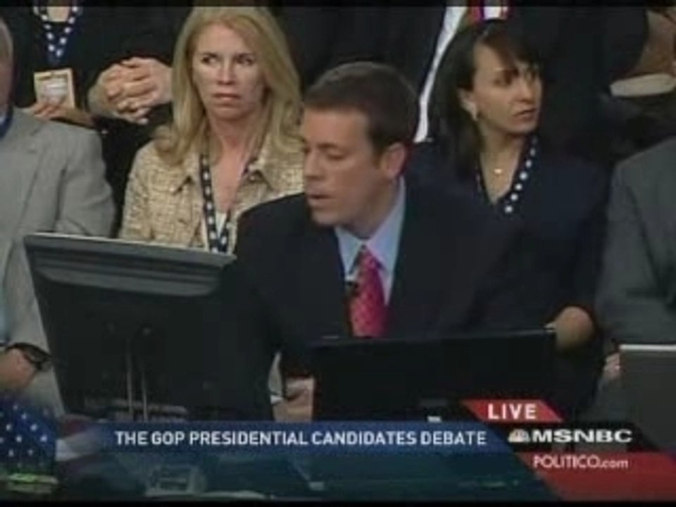 Congressman Ron Paul at the First GOP Presidential Debate