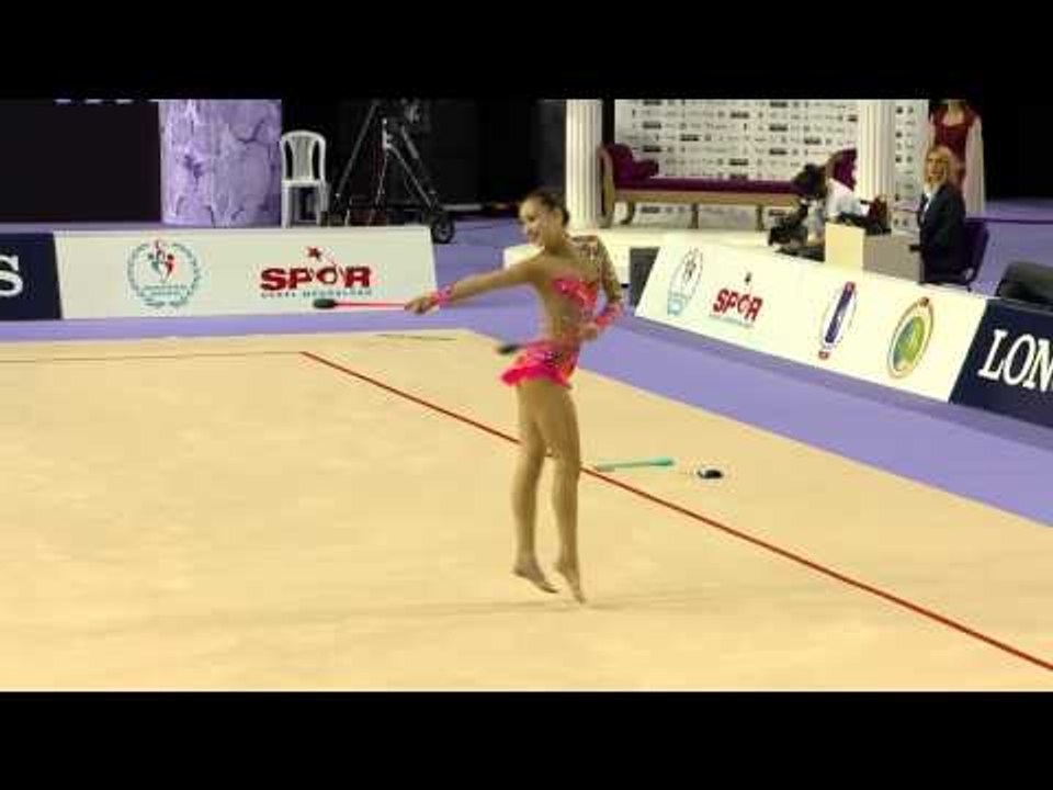Son Yeon Jae (KOR) - Clubs Final - 2014 World Rhythmic Gymnastics Championships