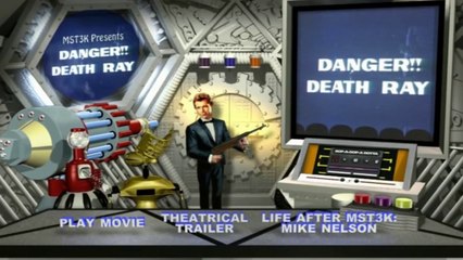 MST3K: Danger!! Death Ray - DVD Menu