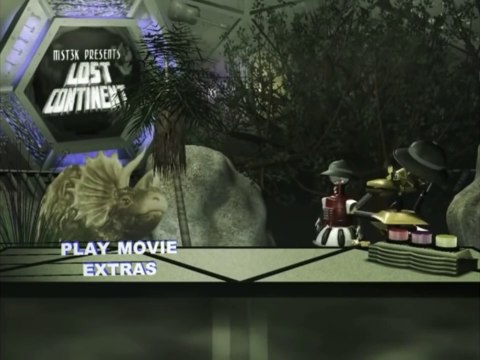 MST3K: Lost Continent - DVD Menu
