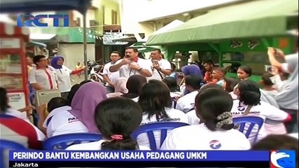 Perindo Bantu Kembangkan Usaha Pedagang UMKM
