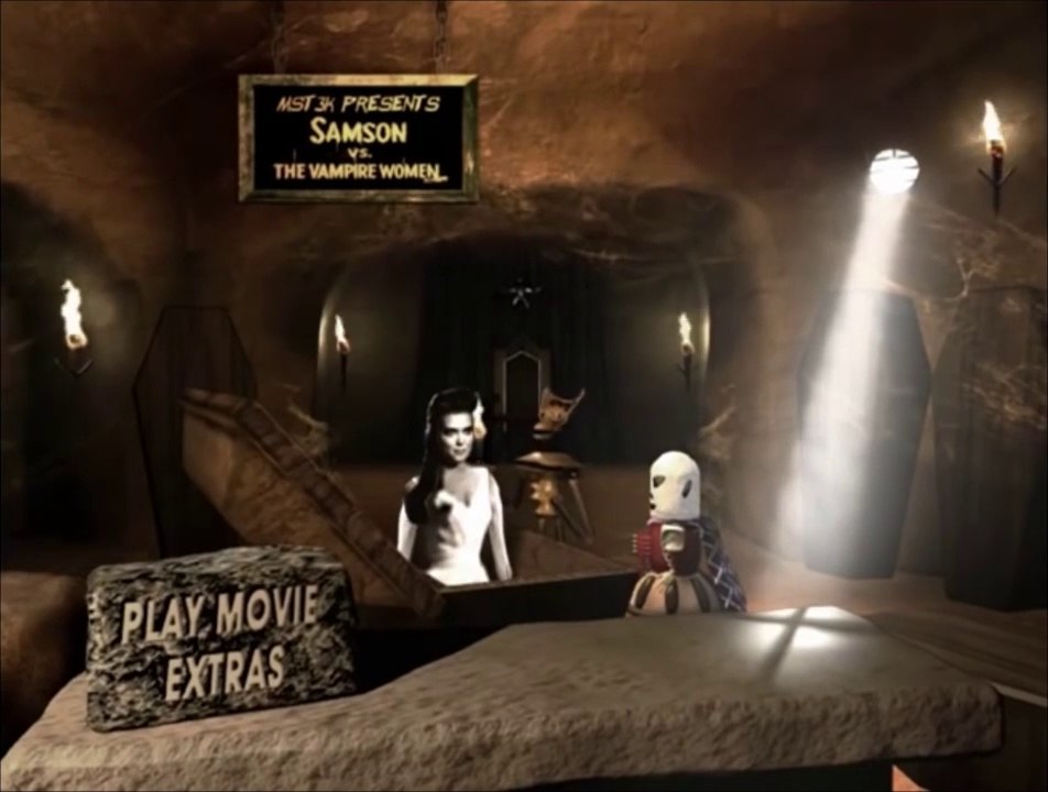 MST3K: Samson vs. the Vampire Women - DVD menu