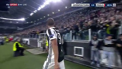 Gonzalo Higuain Goal HD - Juventus	1-0 Olympiakos Piraeus 27.09.2017