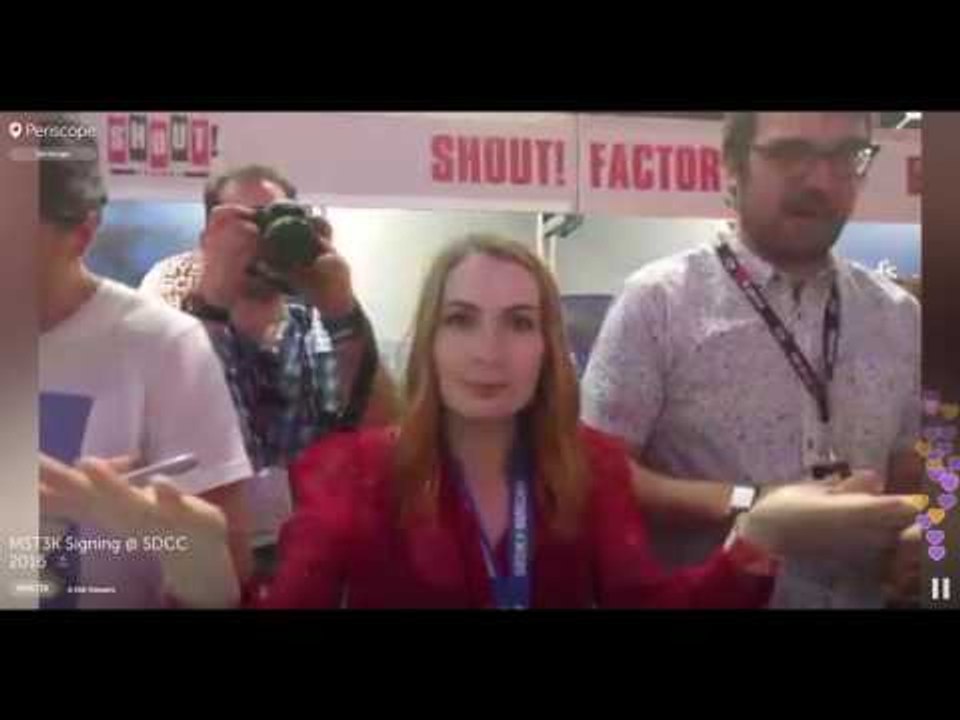 MST3K: Cambot Periscope at SDCC 2016