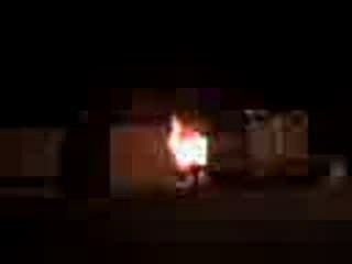 Poubelle cramé a vil9 (fréjus)