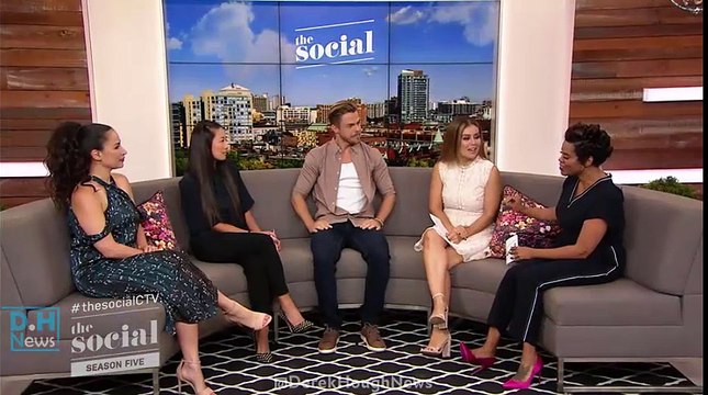 Derek Hough at 'The Social' talking about the Invictus Games and more - September 27, 2017