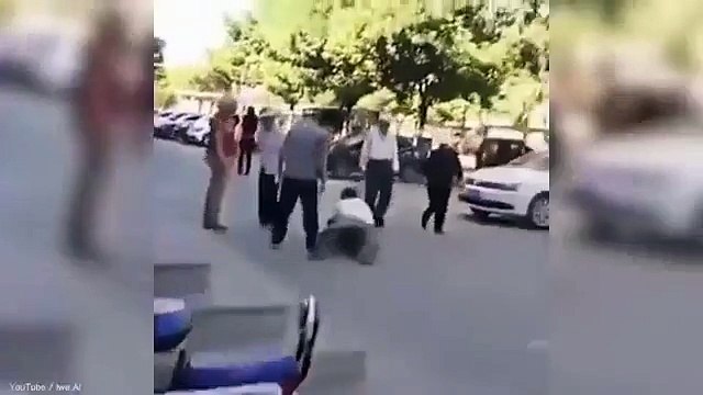 Ce mendiant sans jambe pris en flag... Il a bien des jambes