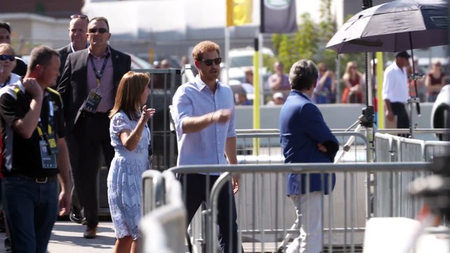 Prince Harry at the Jaguar Land Rover Driving Challenge, Invictus Games 2017