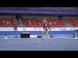 Alyssa Baumann - Floor Exercise - 2014 World Championships - Podium Training