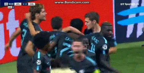 Michy Batshuayi Winning GOAL HD - Atletico Madrid 1-2 Chelsea 27.09.2017