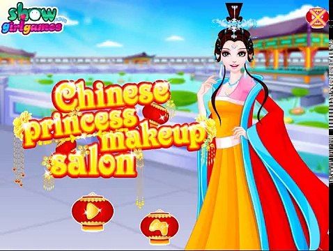 Trò chơi trang điểm hóa trang cho công chúa Disney theo phong cách Trung Quốc