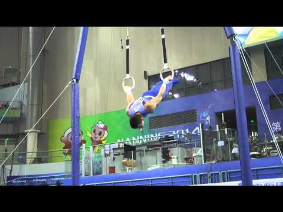 Alex Naddour - Still Rings - 2014 World Championships - Qualifications