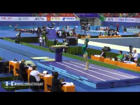 2014 World Gymnastics Championships - Women's Qualifying - Russia - Vault