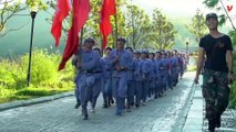 China's Red Army Camp Teaches Chairman Mao's Communist Ideologies