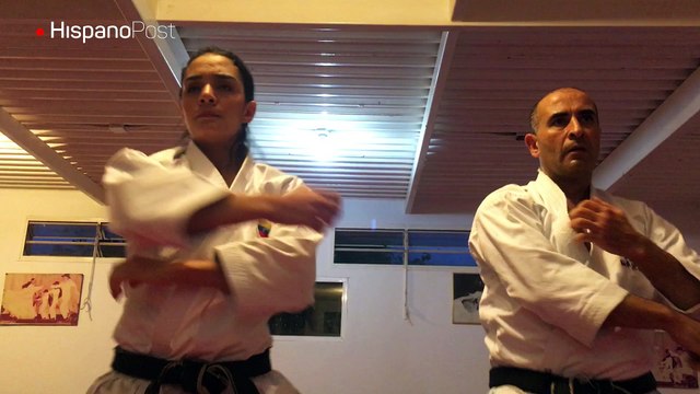 La “Power Ranger” del Karate anhela competir en los Juegos Olímpicos