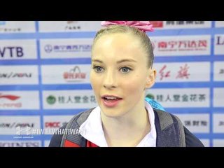 Mykayla Skinner - Interview - 2014 World Championships - Qualifications