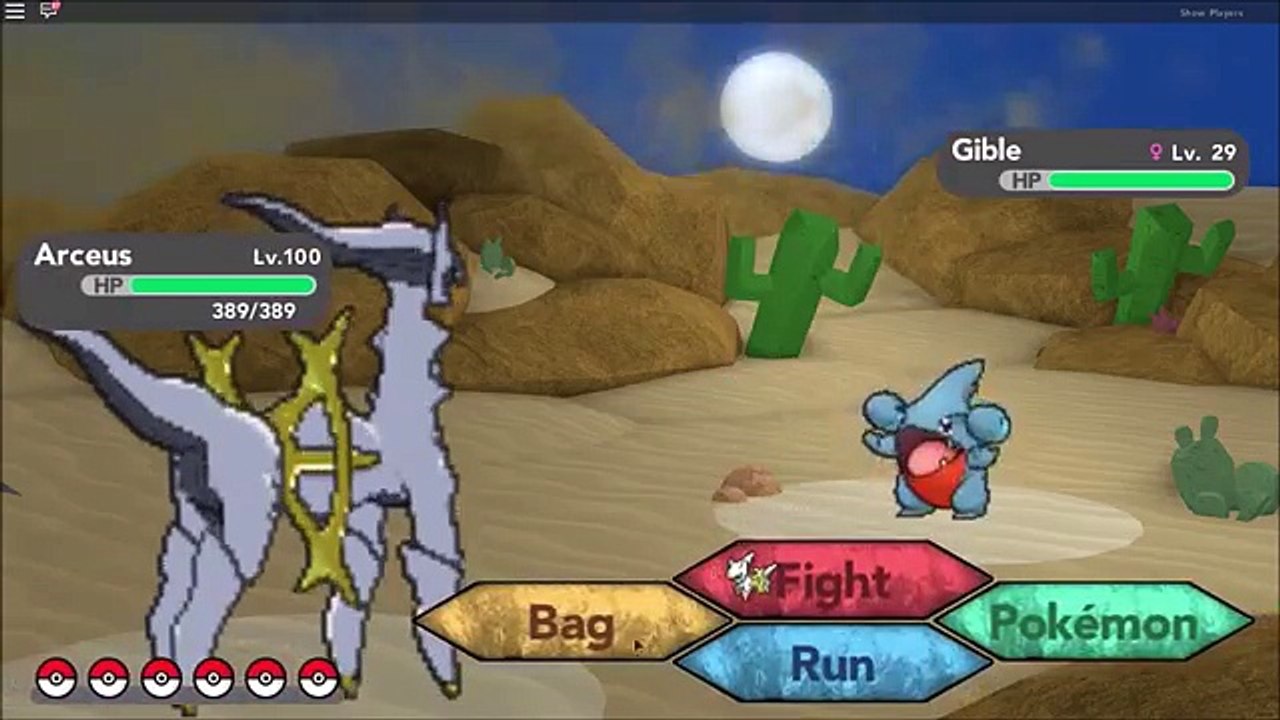 HOW TO GET GIBLE IN POKEMON BRICK BRONZE! - 5TH GYM