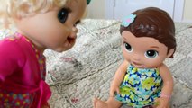 Should Baby Alive Lily Get Her Ears Pierced? Will Her Mom Let Her? Part 1- Baby Alive