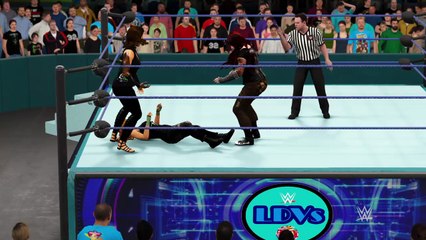 The Wyatt Family vs. the female shields p2.