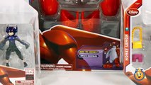 Disney Big Hero 6 Toys Baymax Armor Up Action Figure, Hiro Hamada, Honey Lemon