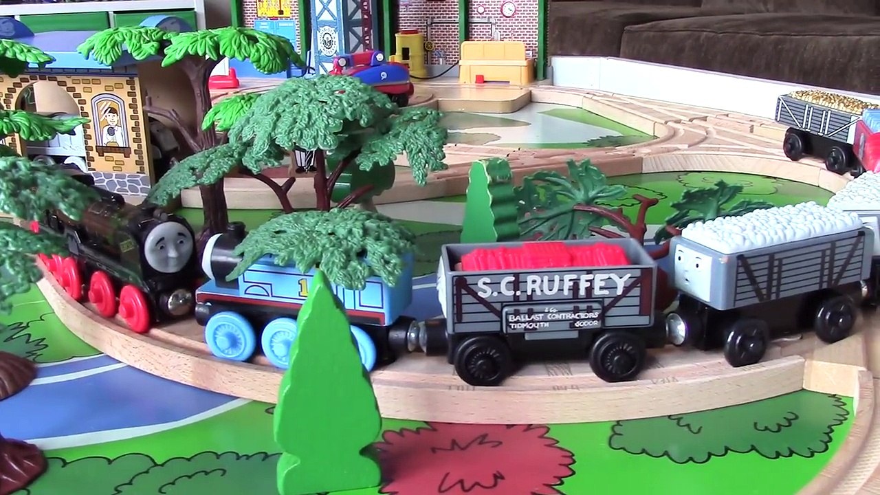 Thomas and Friends Wooden Play Table | Thomas Train Hero of The Rails Playtime with Hiro