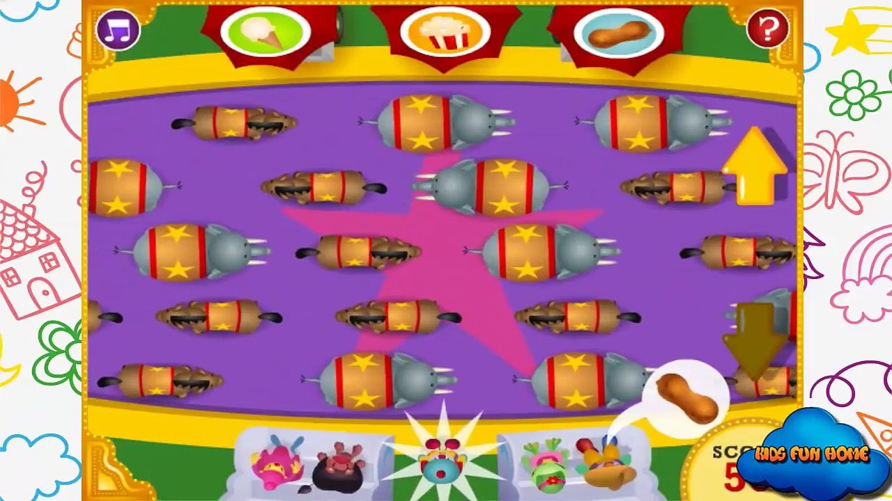 JoJos Circus Game Video - JoJos Big Top Snack Hop Episode - Disney Games