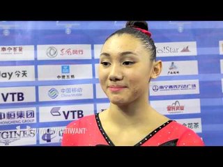 Kyla Ross - Interview - 2014 World Championships - Event Finals