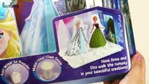 Disney Frozen Fashion wardrobe Queen Elsa Princess Anna toy paper dolls