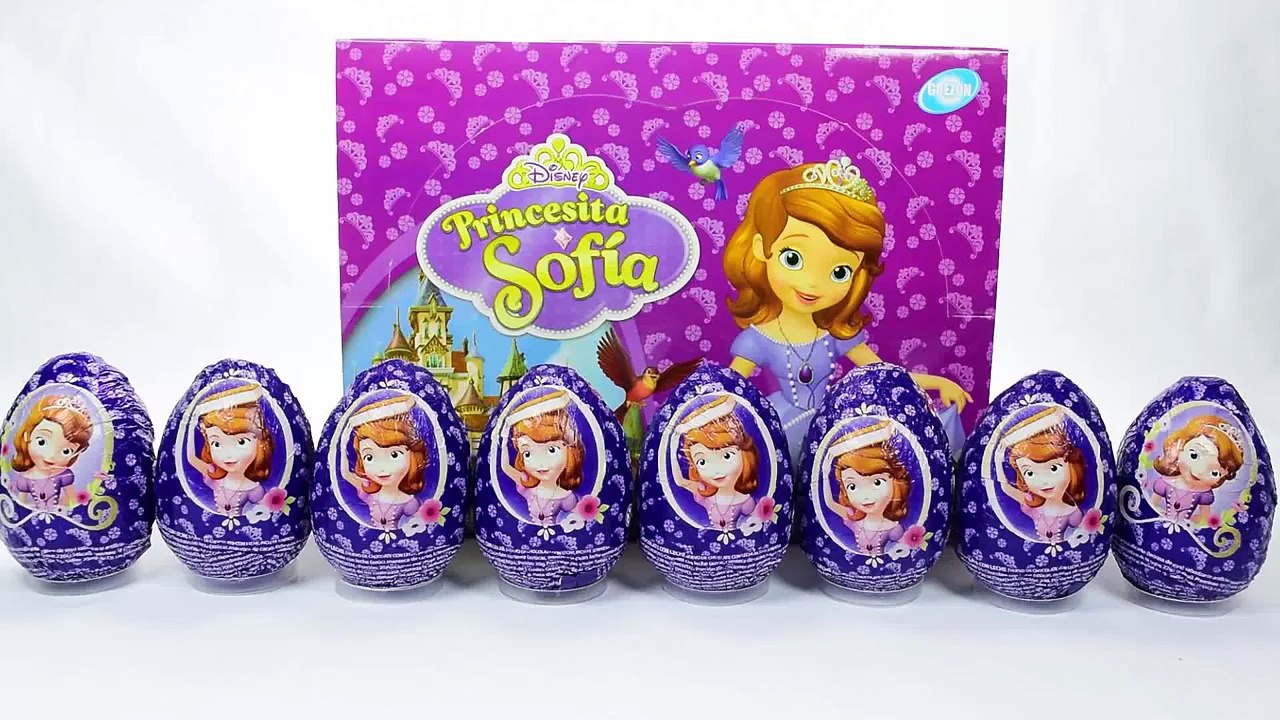 Huevos Kinder Princesita Sofia Coleccion Completa en Español . JuguetesYSorpresas