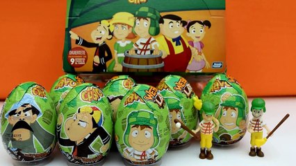 Huevos Sorpresa El Chavo Coleccion completa. Surprise Eggs