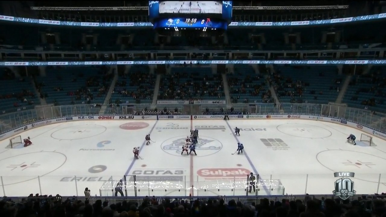KHL - Barys Astana vs. Lokomotiv Yaroslavl - 27.09.2017