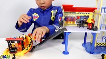 HD Fireman Sam Ocean Rescue Centre Playset Toys Unboxing And Playing Fun With Ckn Toys